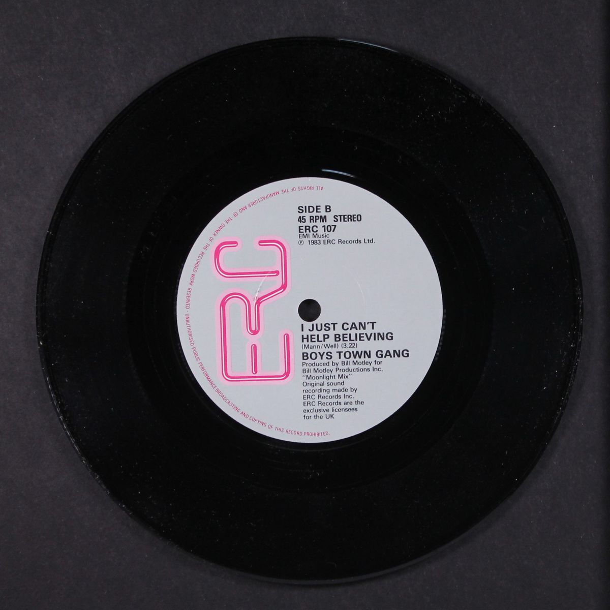 i just can't help believing / instro by BOYS TOWN GANG
