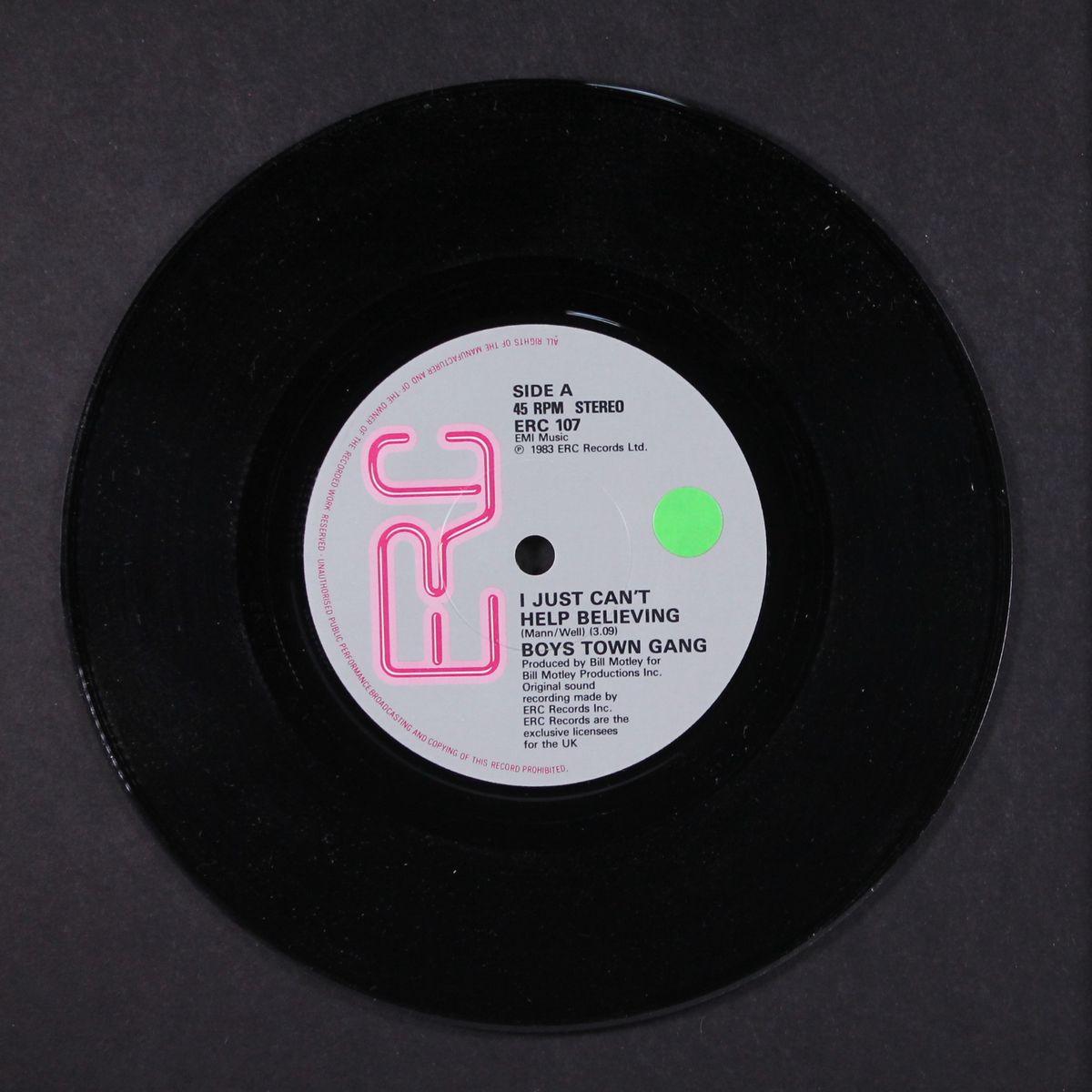 i just can't help believing / instro by BOYS TOWN GANG