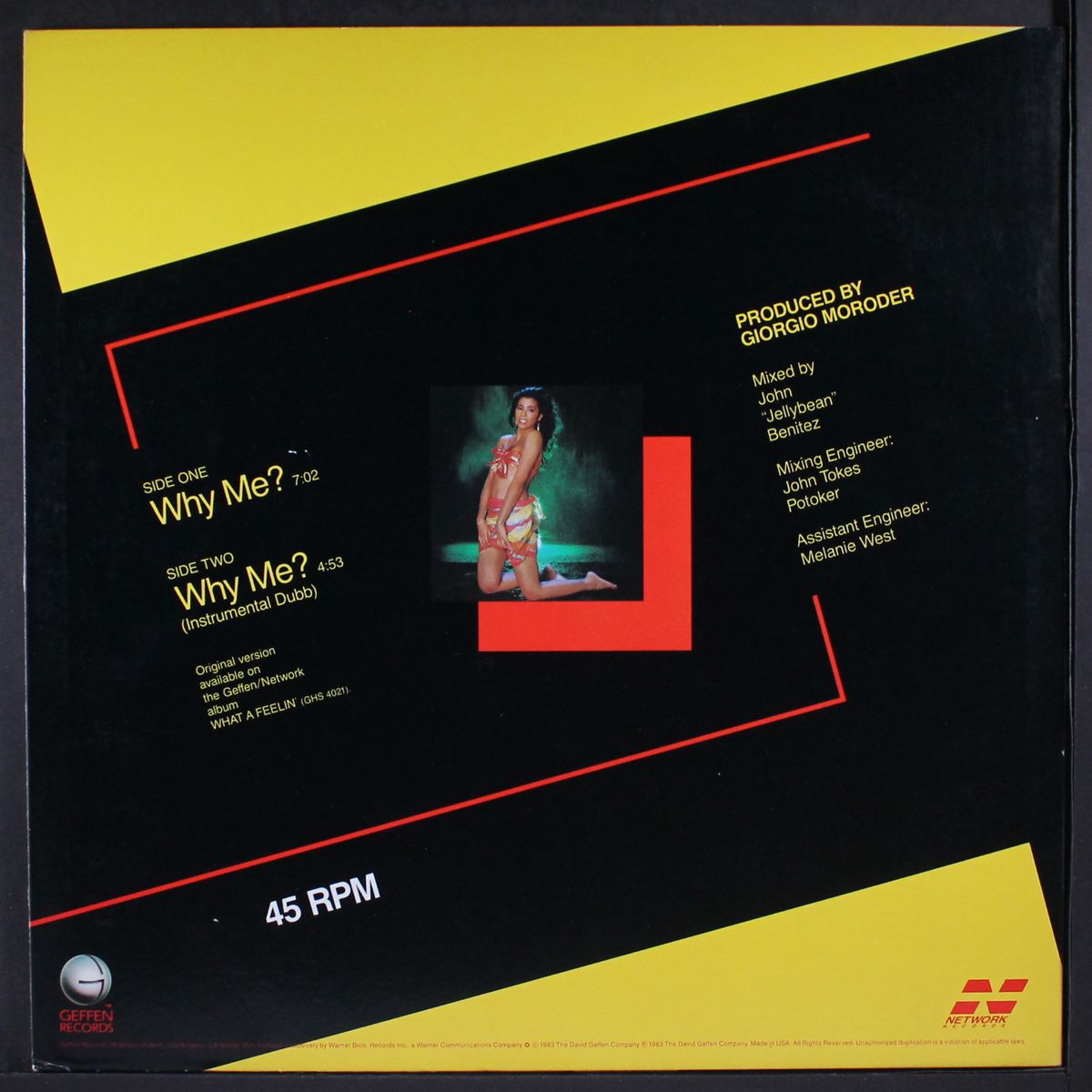 why me? / dub by IRENE CARA