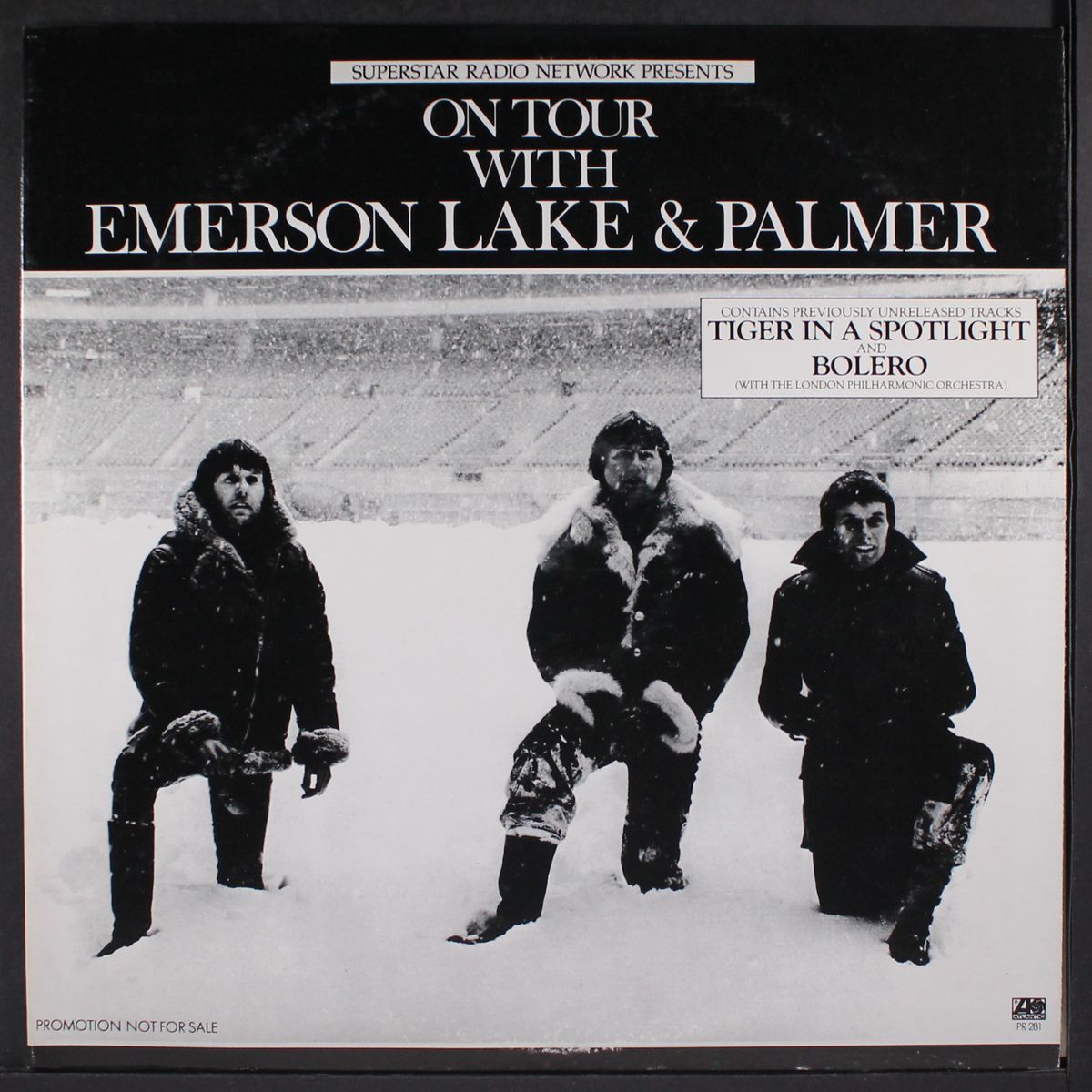 on tour with by EMERSON LAKE & PALMER
