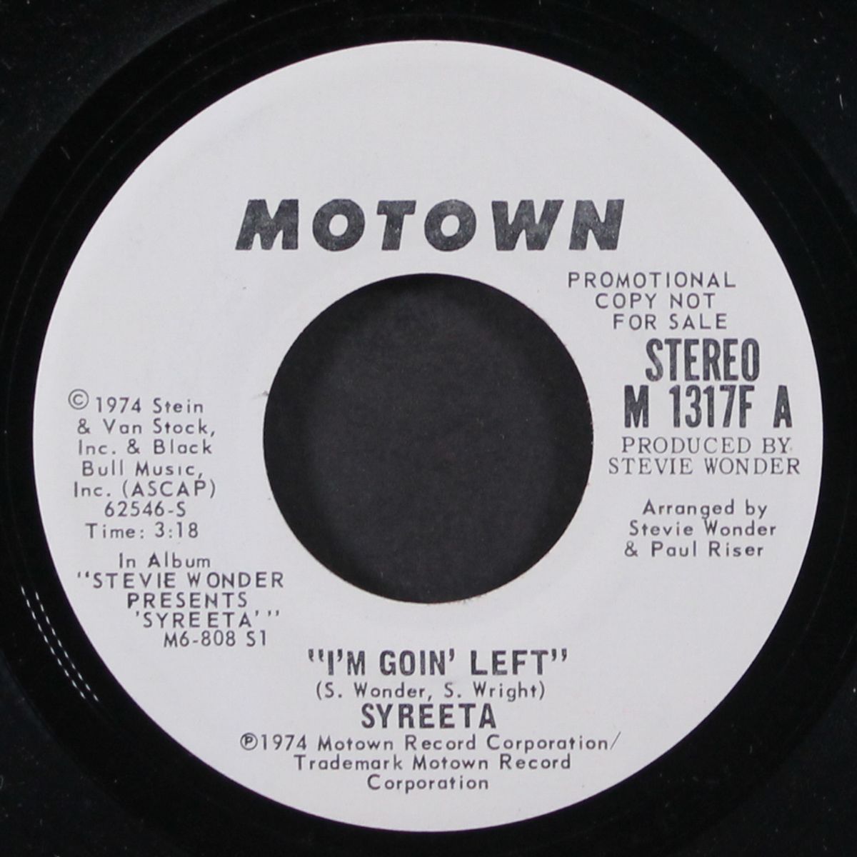 i'm goin' left / mono by SYREETA