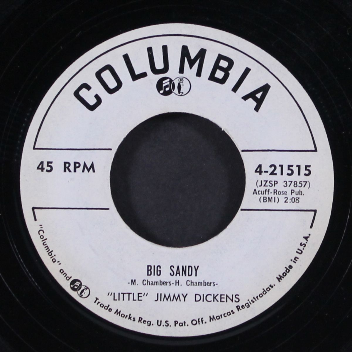 big sandy / it scares me half to death by LITTLE JIMMY DICKENS