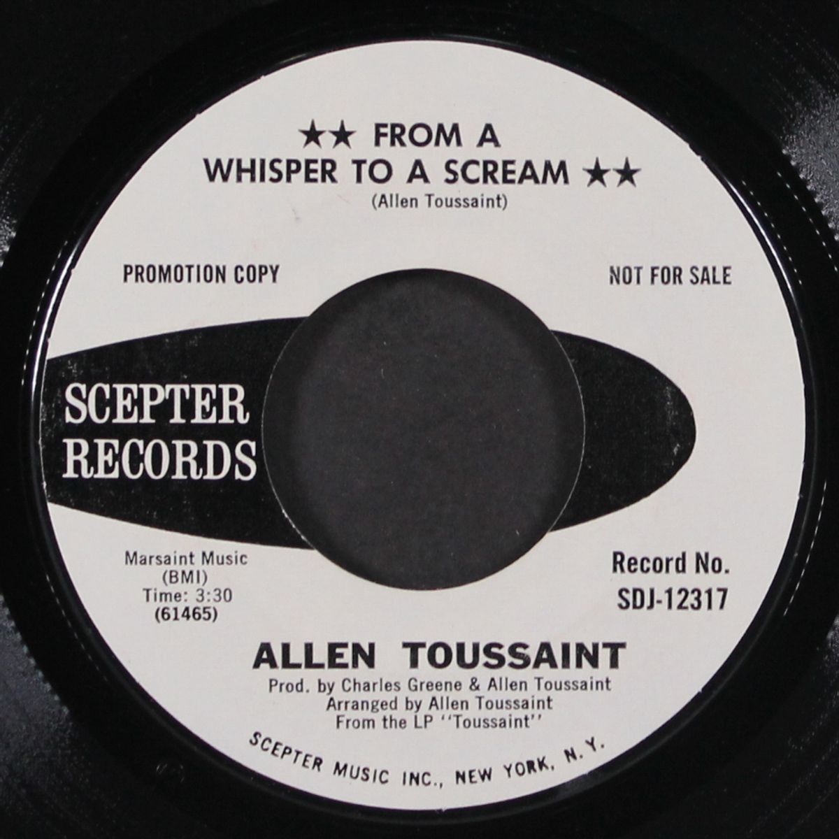 from a whisper to a scream / same by ALLEN TOUSSAINT