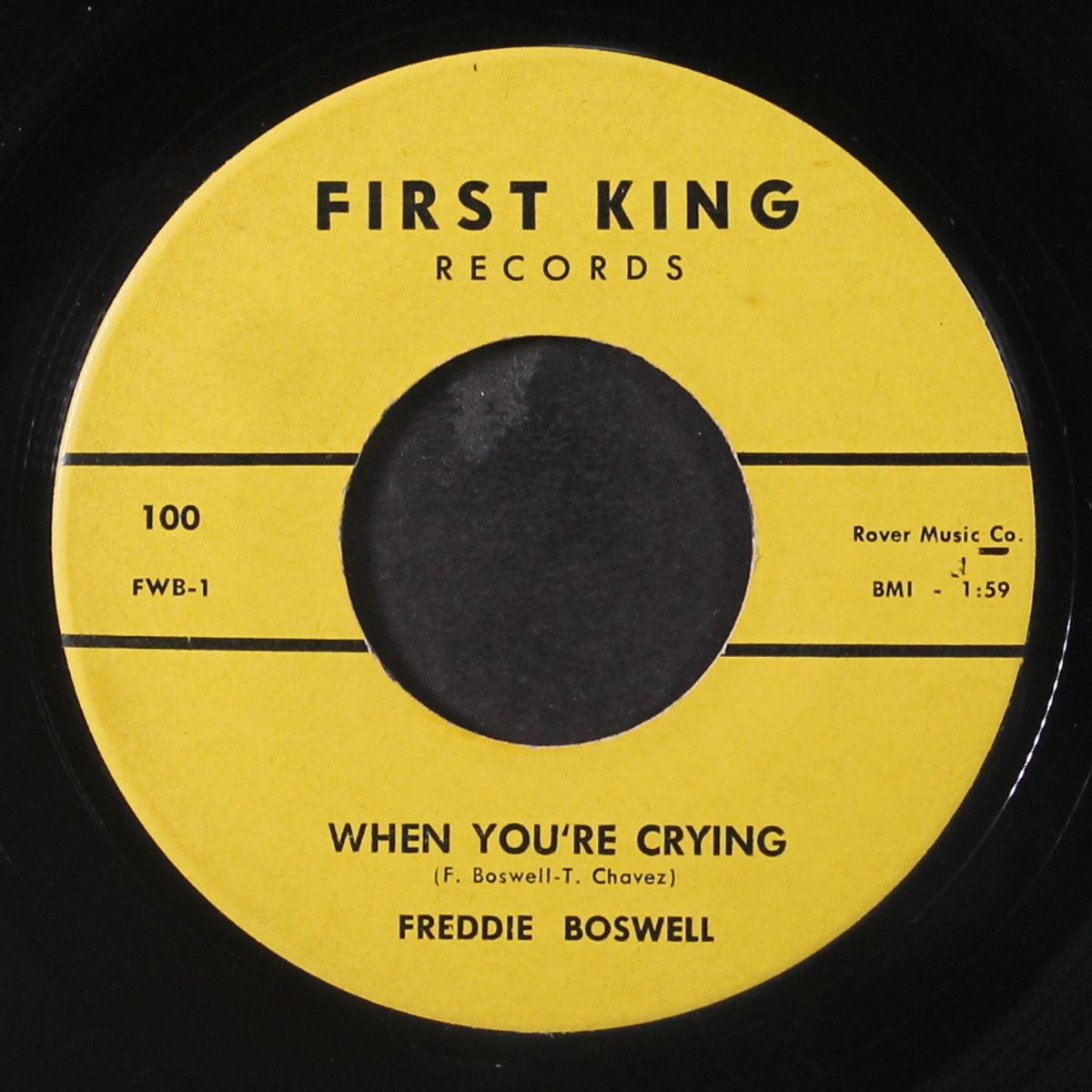 your mother-in-law / when you're crying by FREDDIE BOSWELL
