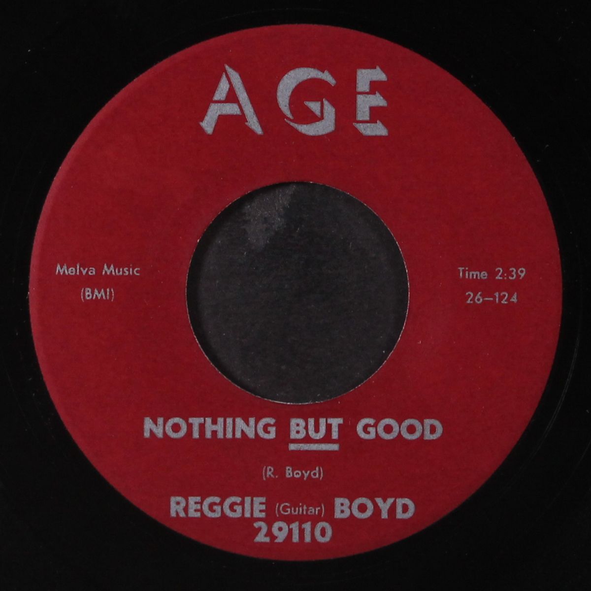 nothing but poison / nothing but good by REGGIE 'GUITAR' BOYD