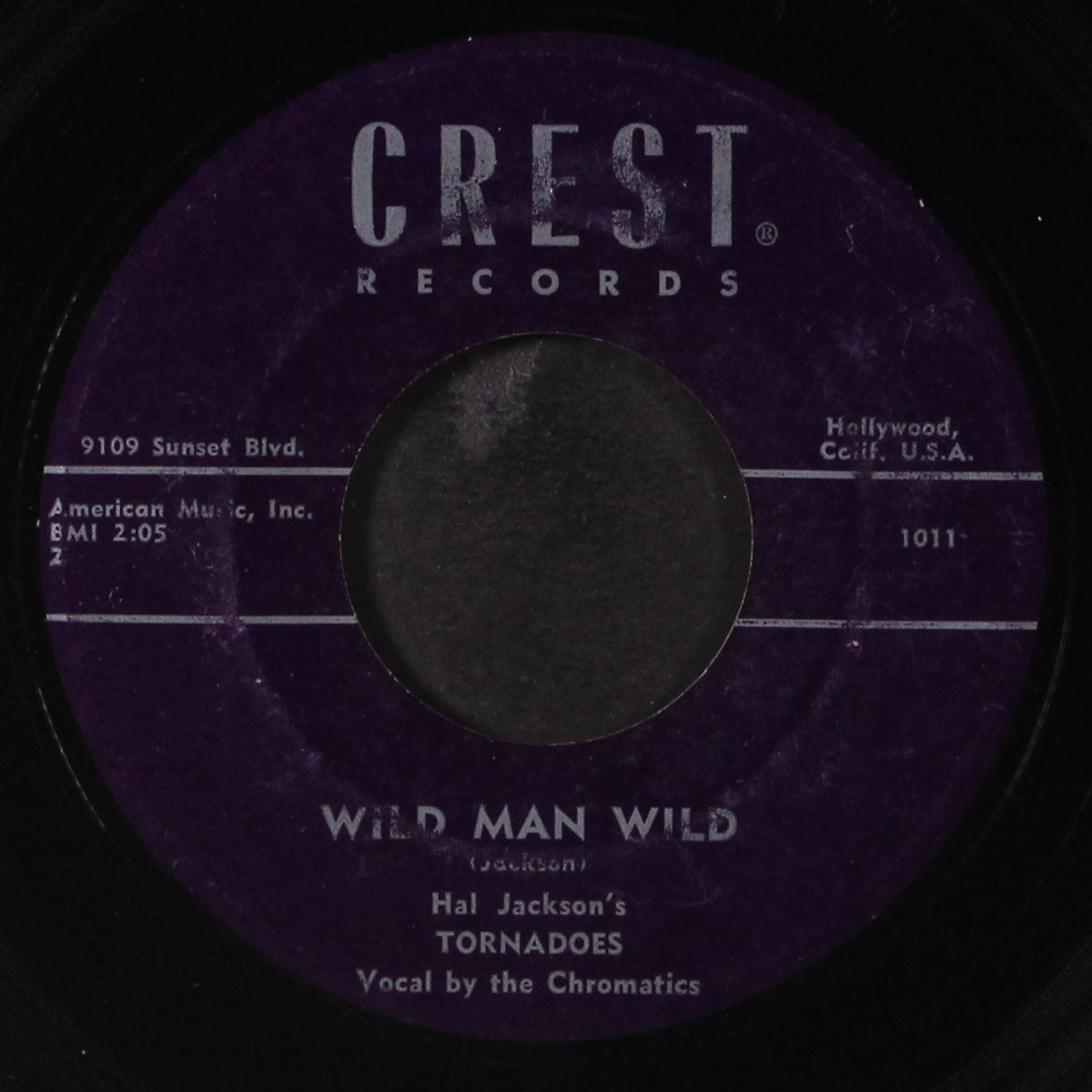 devil blues / wild man wild by CHROMATICS / HAL JACKSON'S TORNADOES