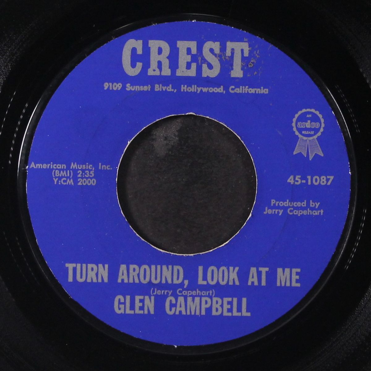 brenda / turn around , look at me by GLEN CAMPBELL