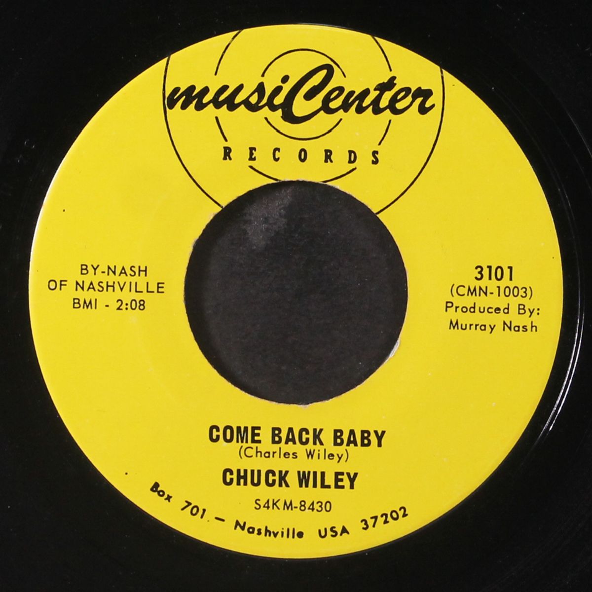come back baby / little star, little star by CHUCK WILEY