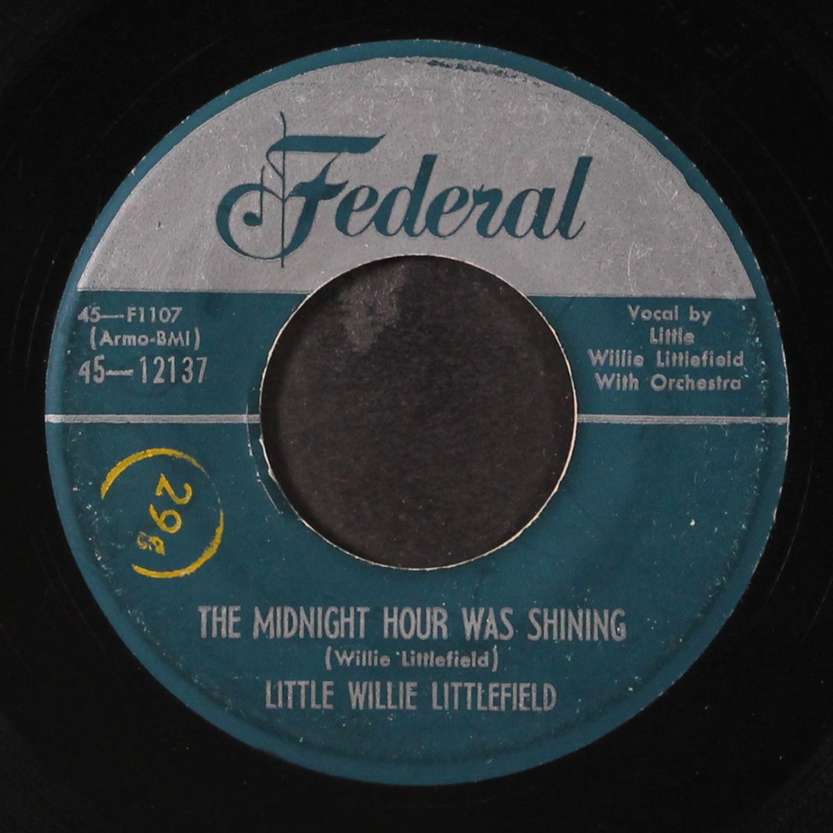 the midnight hour was shining / my best wishes and regards by LITTLE WILLIE LITTLEFIELD