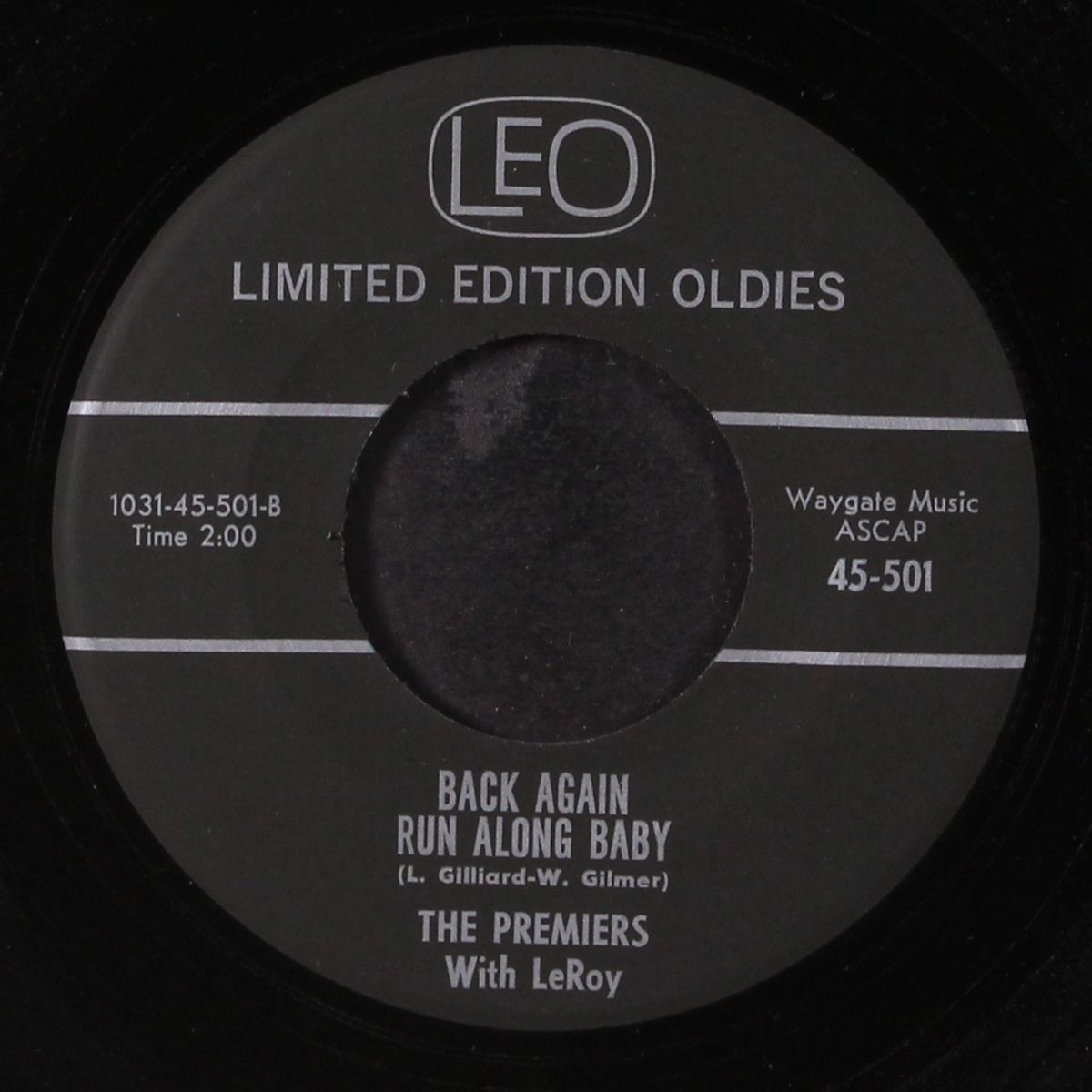 run along baby / back again run along baby by PREMIERS