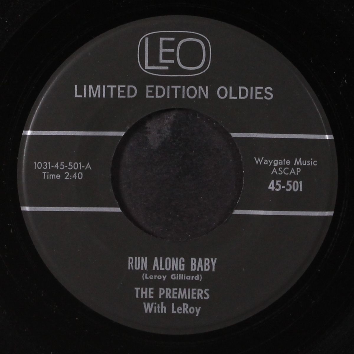 run along baby / back again run along baby by PREMIERS