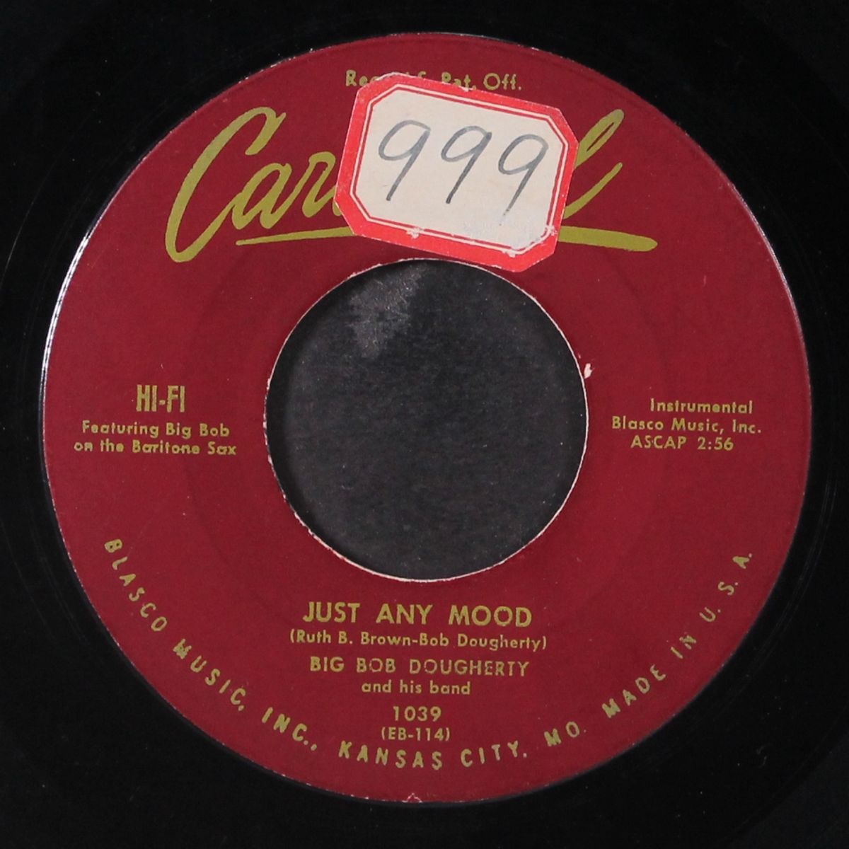 knock kneed baby / just any mood by BIG BOB DOUGHERTY
