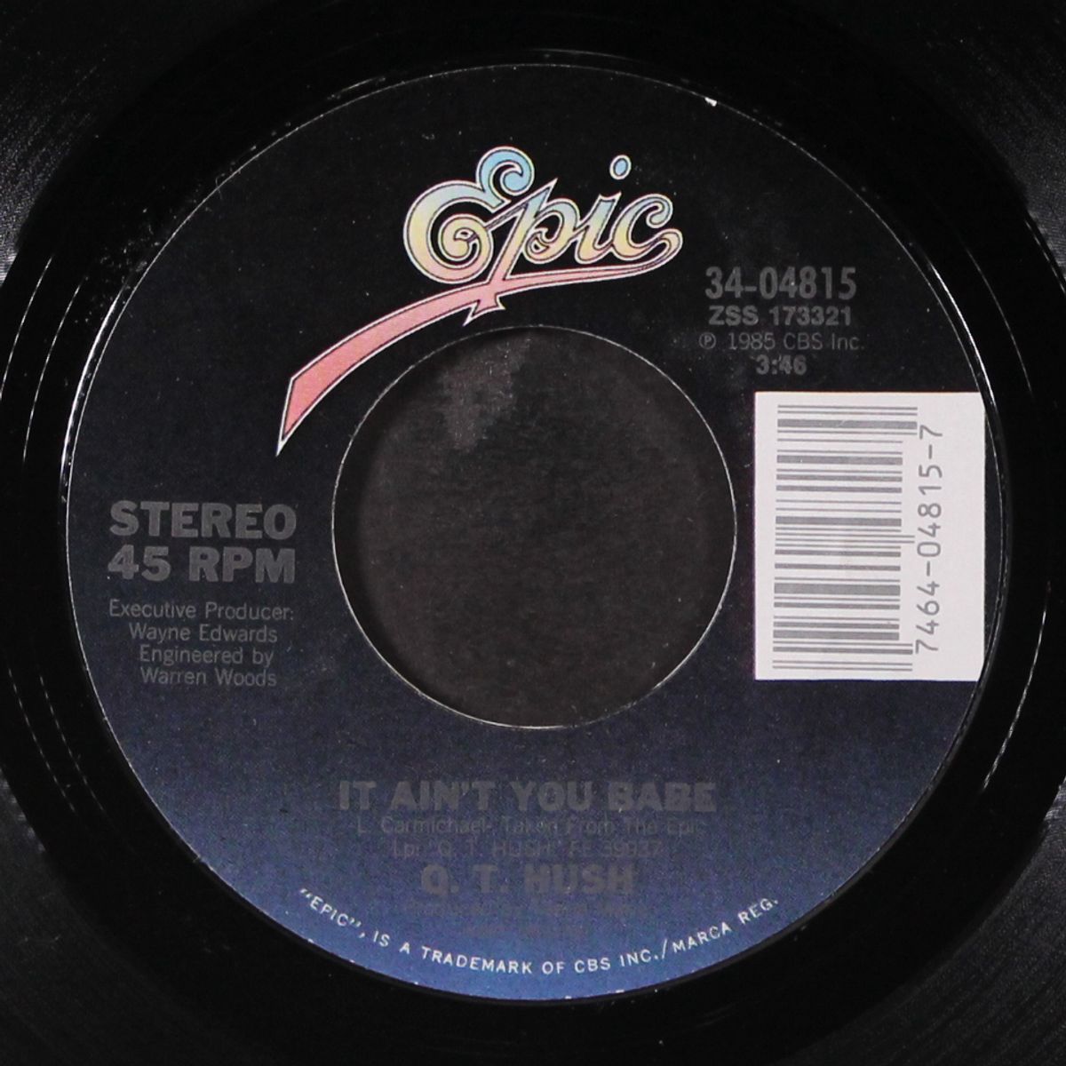 it ain't you babe / q.t. hush by Q.T. HUSH