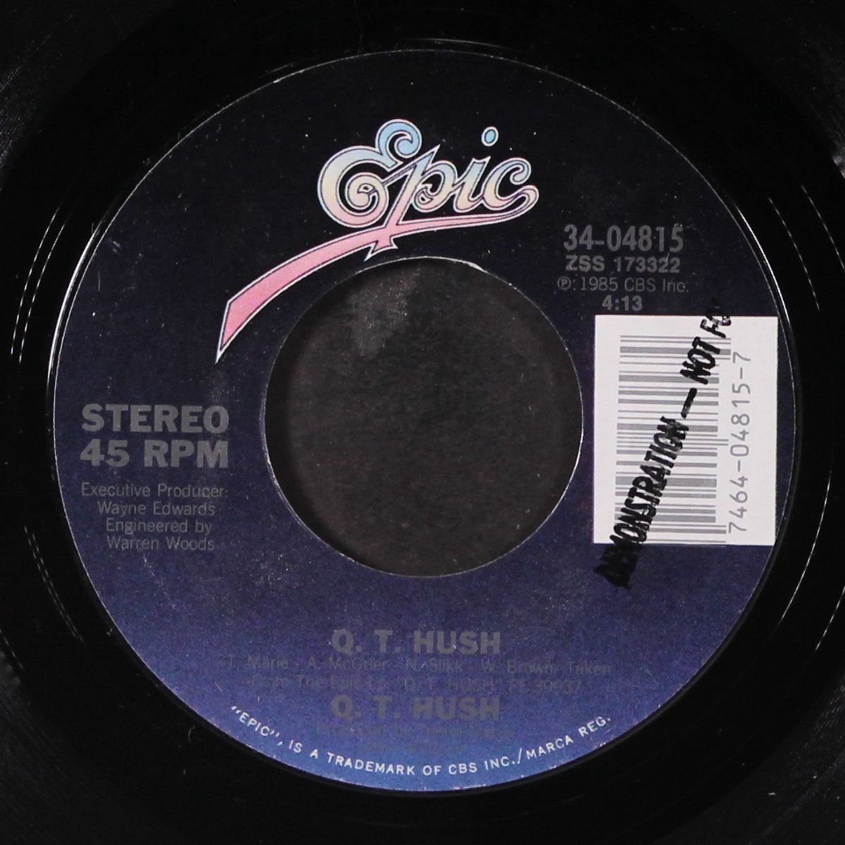 it ain't you babe / q.t. hush by Q.T. HUSH