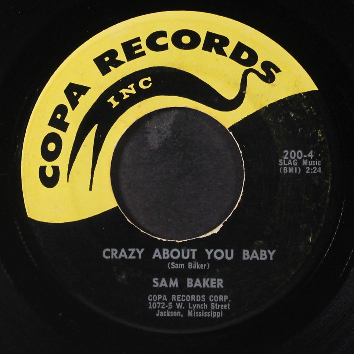 so long / crazy about you baby by SAM BAKER