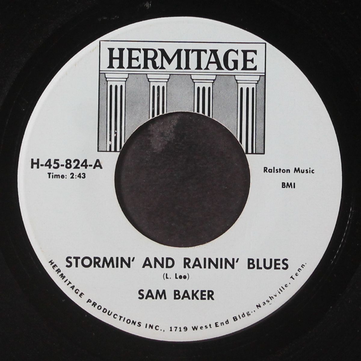 stormin' & rainin' blues / keep on scratchin' by SAM BAKER