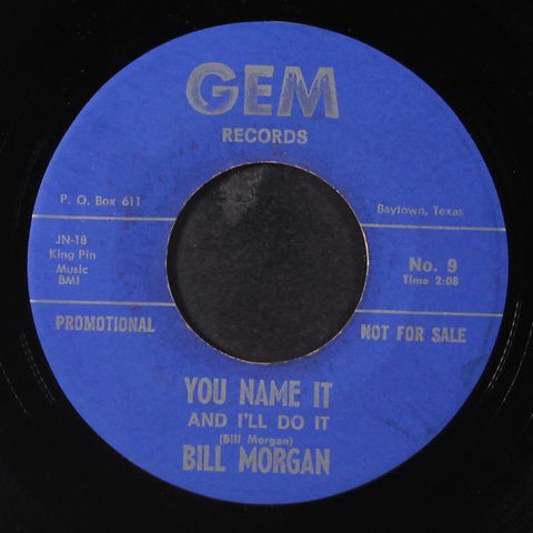 BILL MORGAN