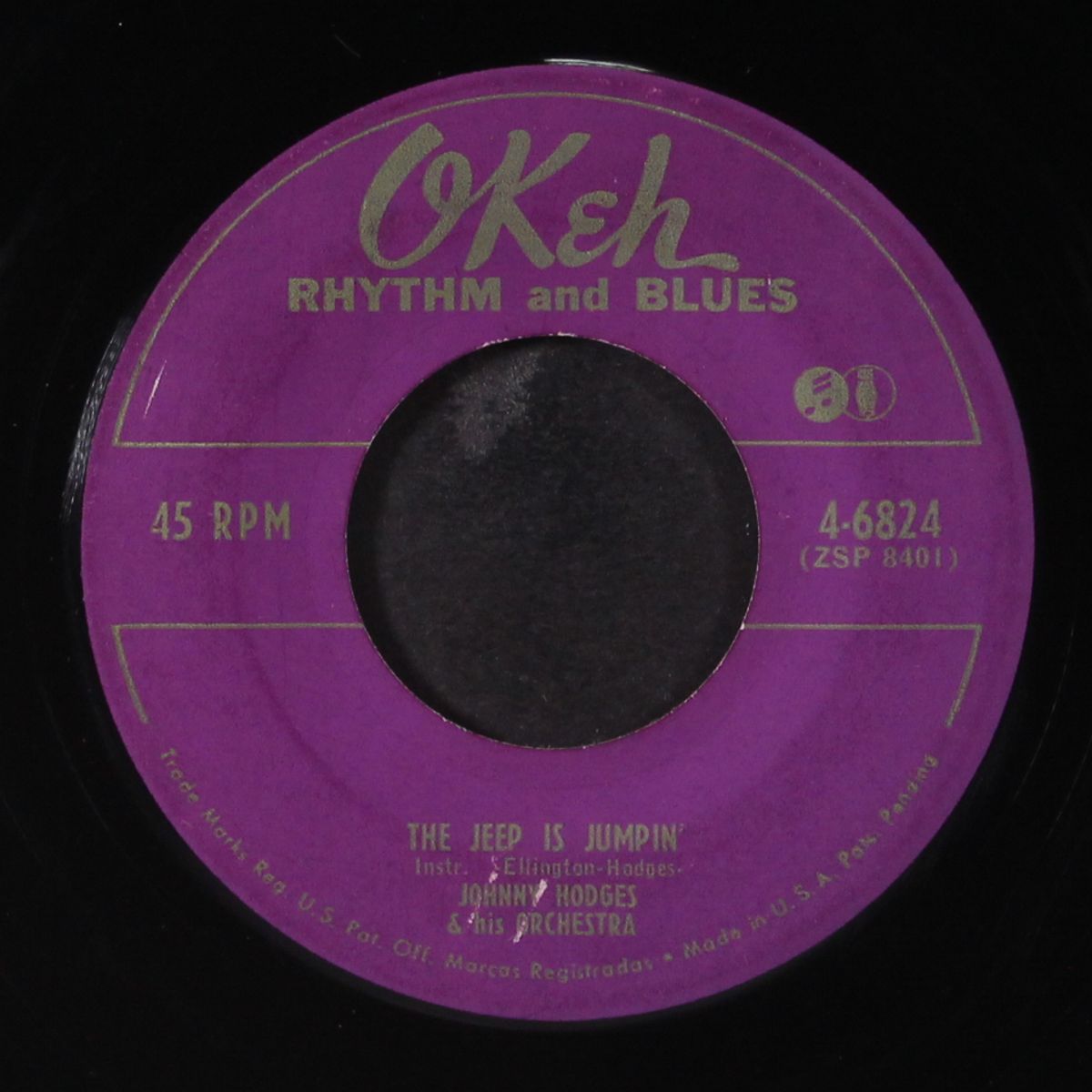 tired socks / the jeep is jumpin' by JOHNNY HODGES