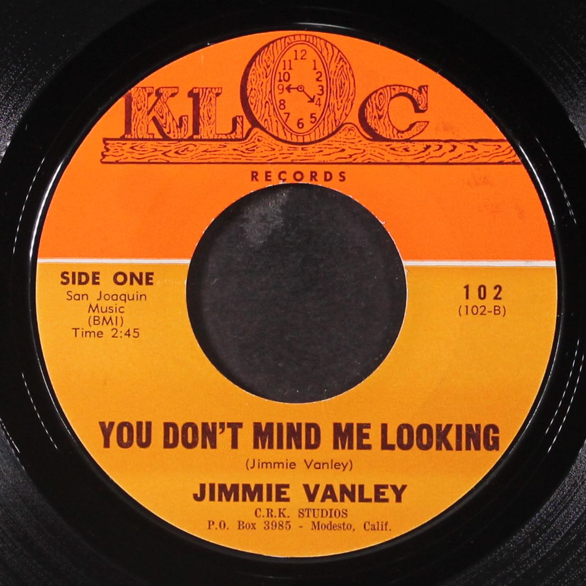 one-eleven club / you don't mind me looking by JIMMIE VANLEY