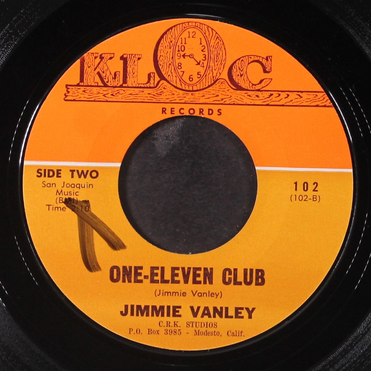 one-eleven club / you don't mind me looking by JIMMIE VANLEY