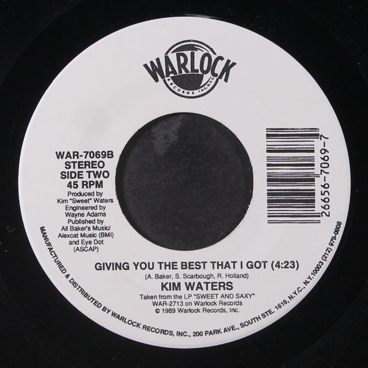 giving you the best that i got by KIM WATERS