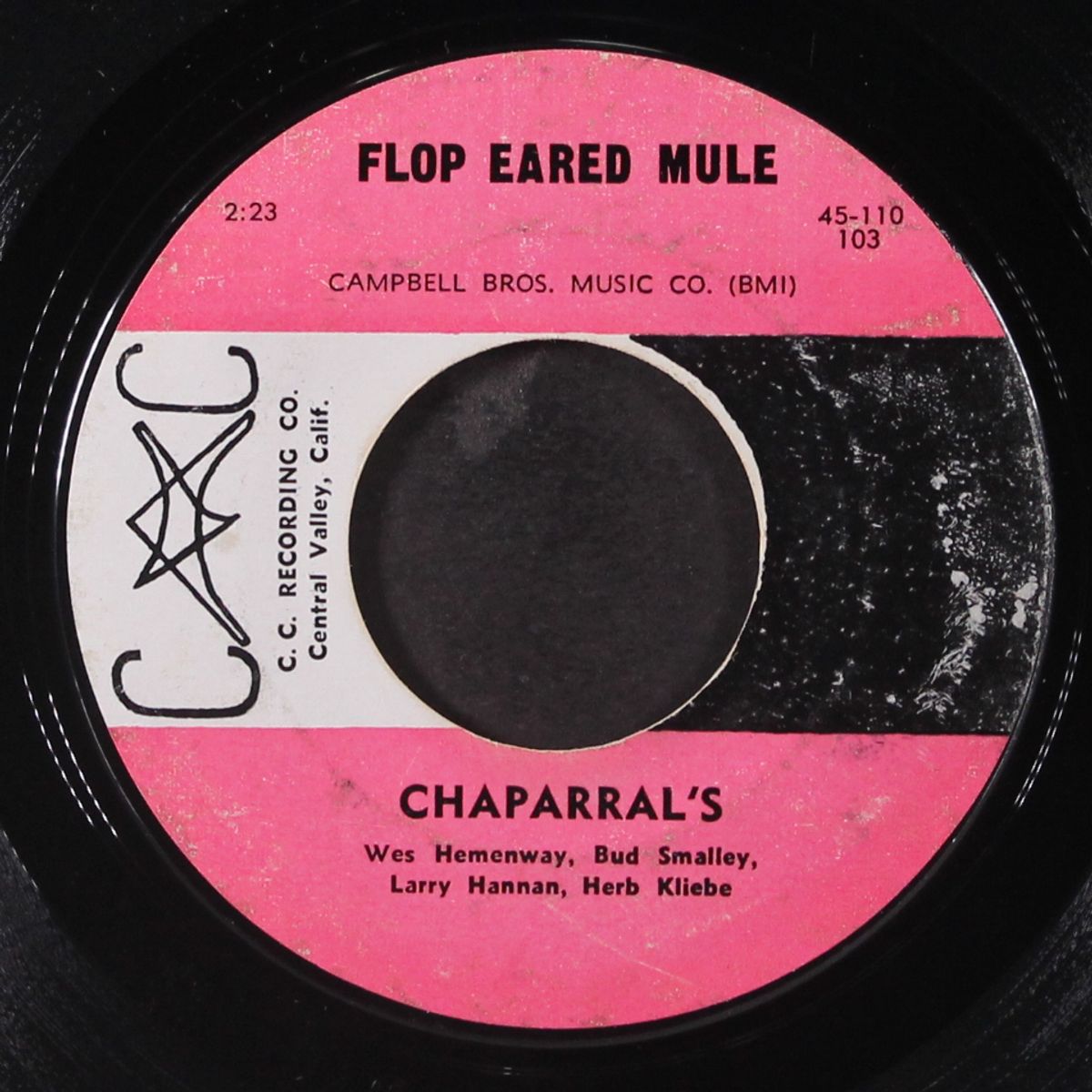 flop eared mule / remember your promise by CHAPARRAL'S
