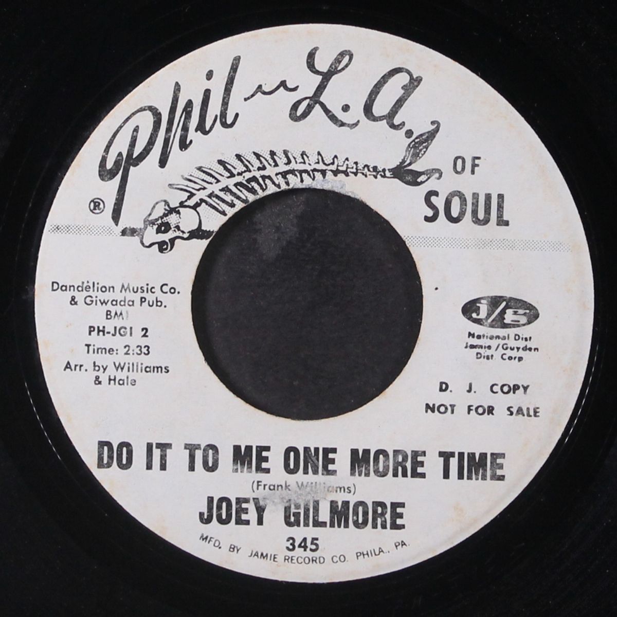 do it to me one more time / somebody done took my baby and gone by JOEY GILMORE