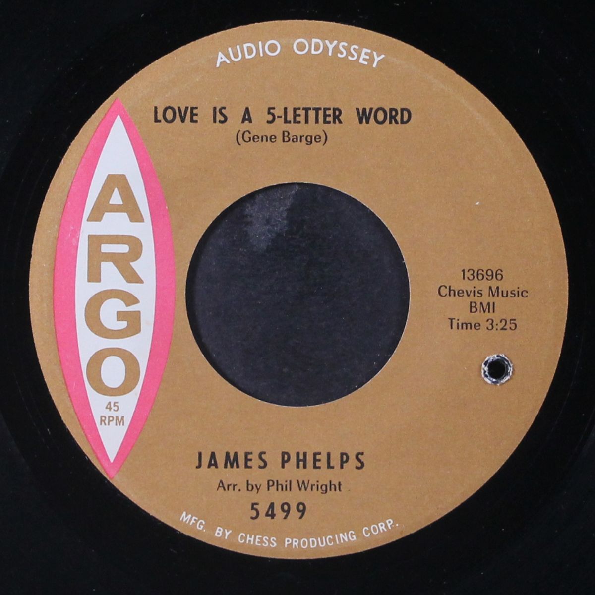 i'll do the best i can / love is a 5-letter word by JAMES PHELPS