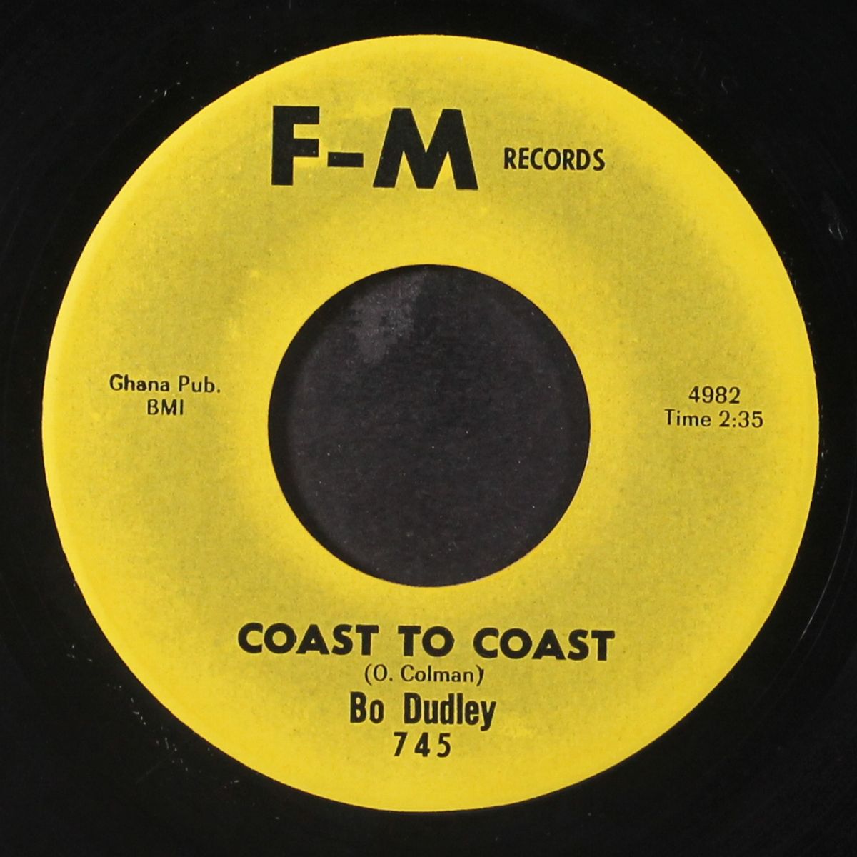 shotgun rider / coast to coast by BO DUDLEY