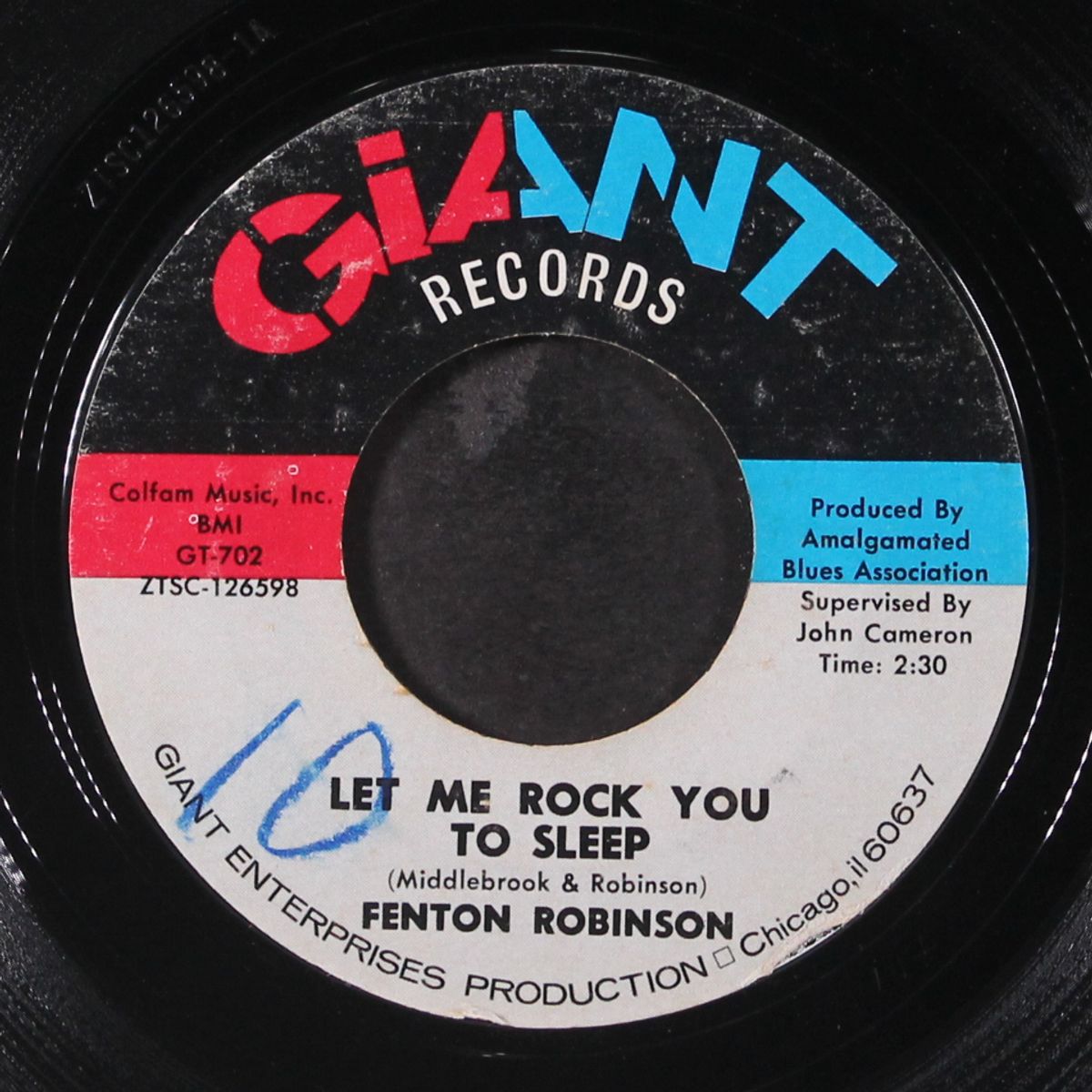 let me rock you to sleep / farmers son by FENTON ROBINSON