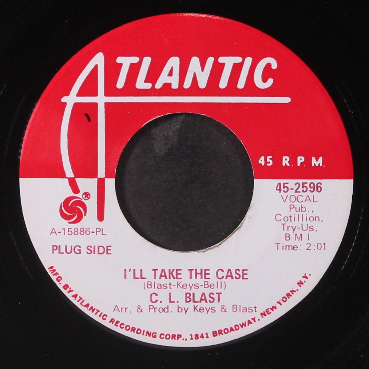 i'll take the case / if i could see my baby's face again by C.L. BLAST