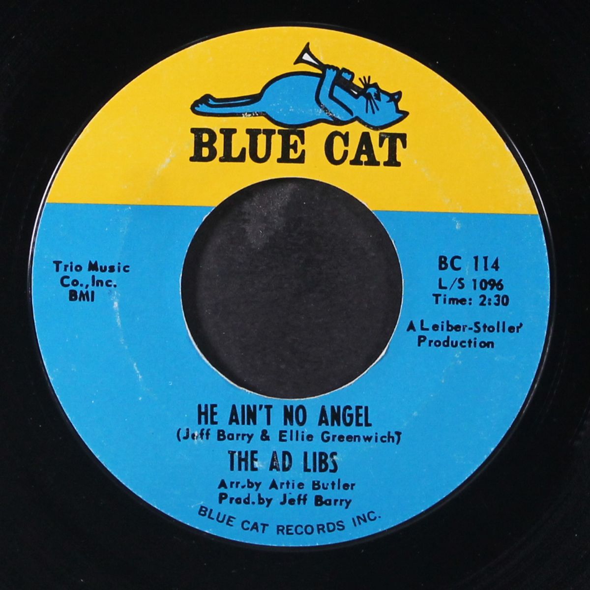he ain't no angel / ask anybody by AD LIBS