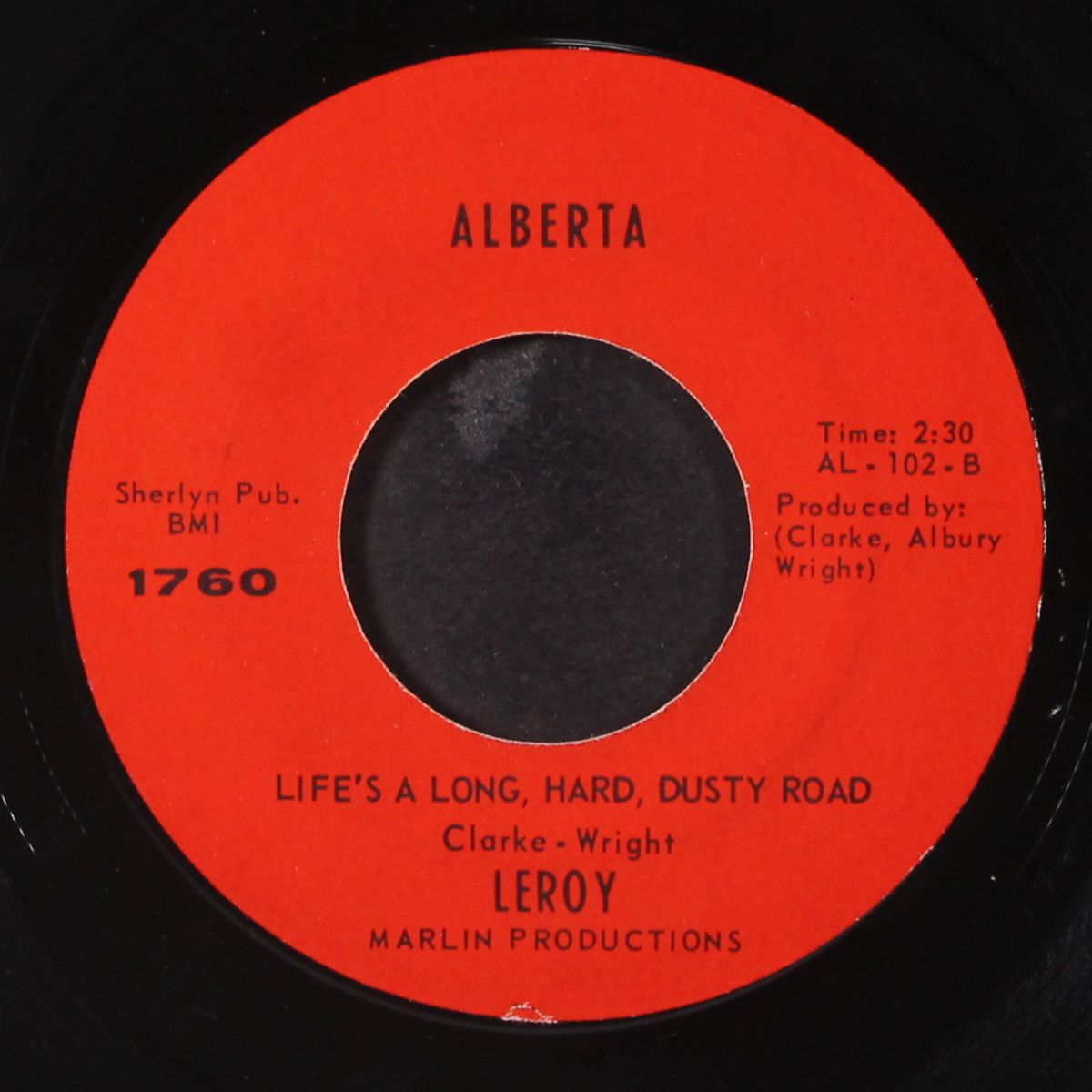 drifting blues / life's a long, hard, dusty road by LEROY
