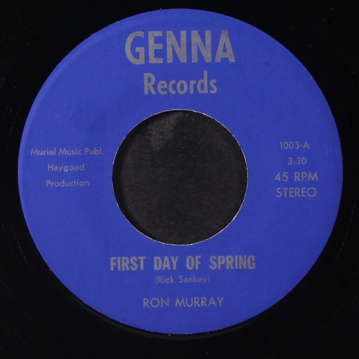ain't got no body / first day of spring by RON MURRAY