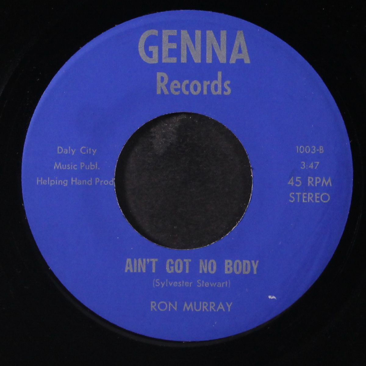 ain't got no body / first day of spring by RON MURRAY