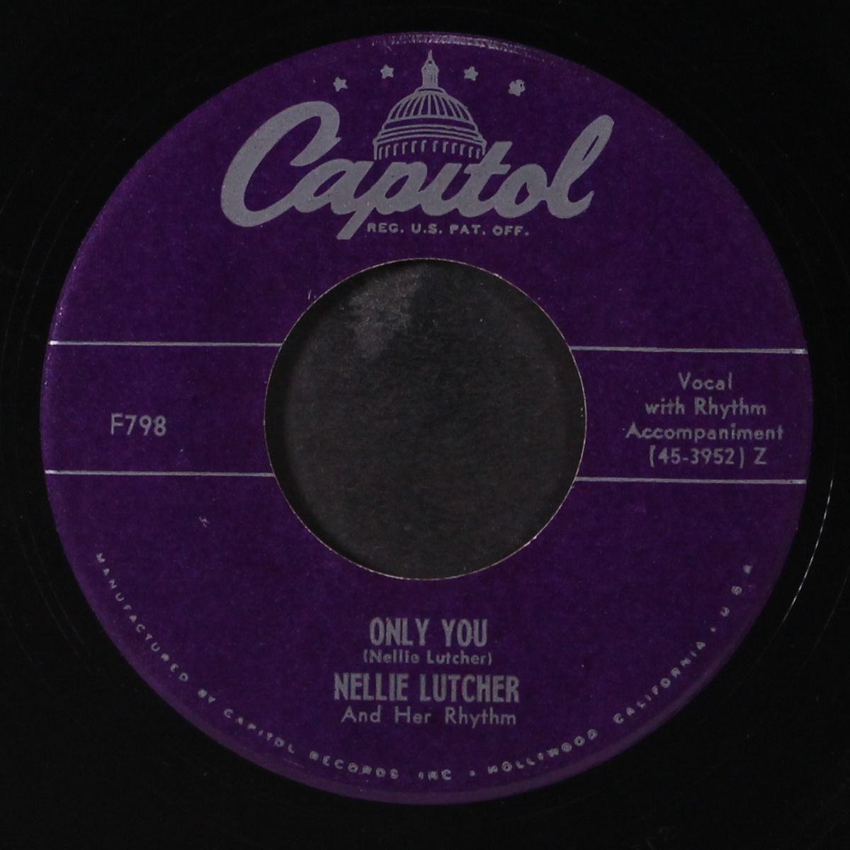 little sally walker / only you by NELLIE LUTCHER