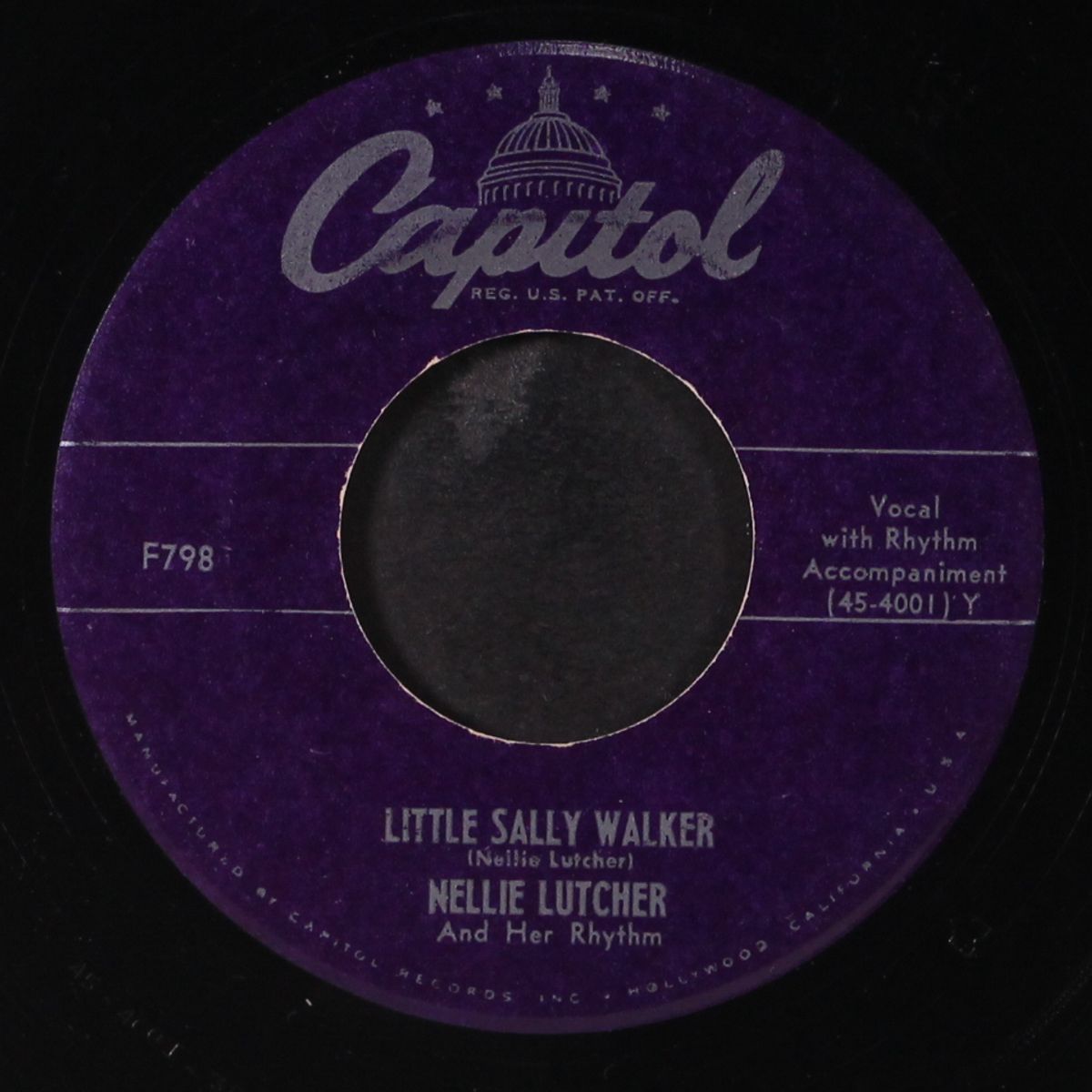 little sally walker / only you by NELLIE LUTCHER