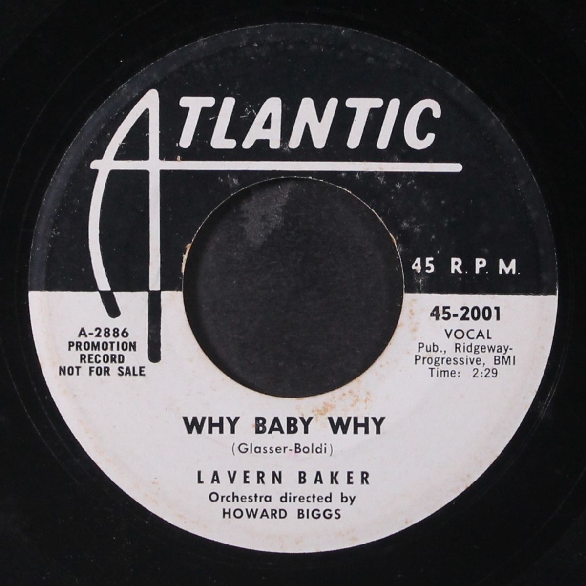 it's so fine / why baby why by LAVERN BAKER