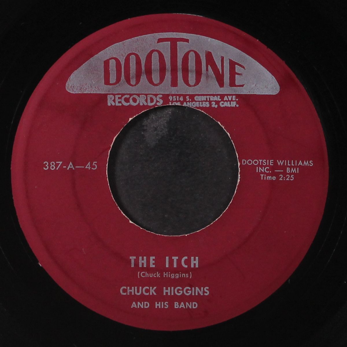 gambling woman / the itch by CHUCK HIGGINS