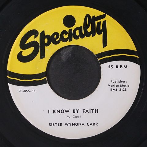 SISTER WYNONA CARR