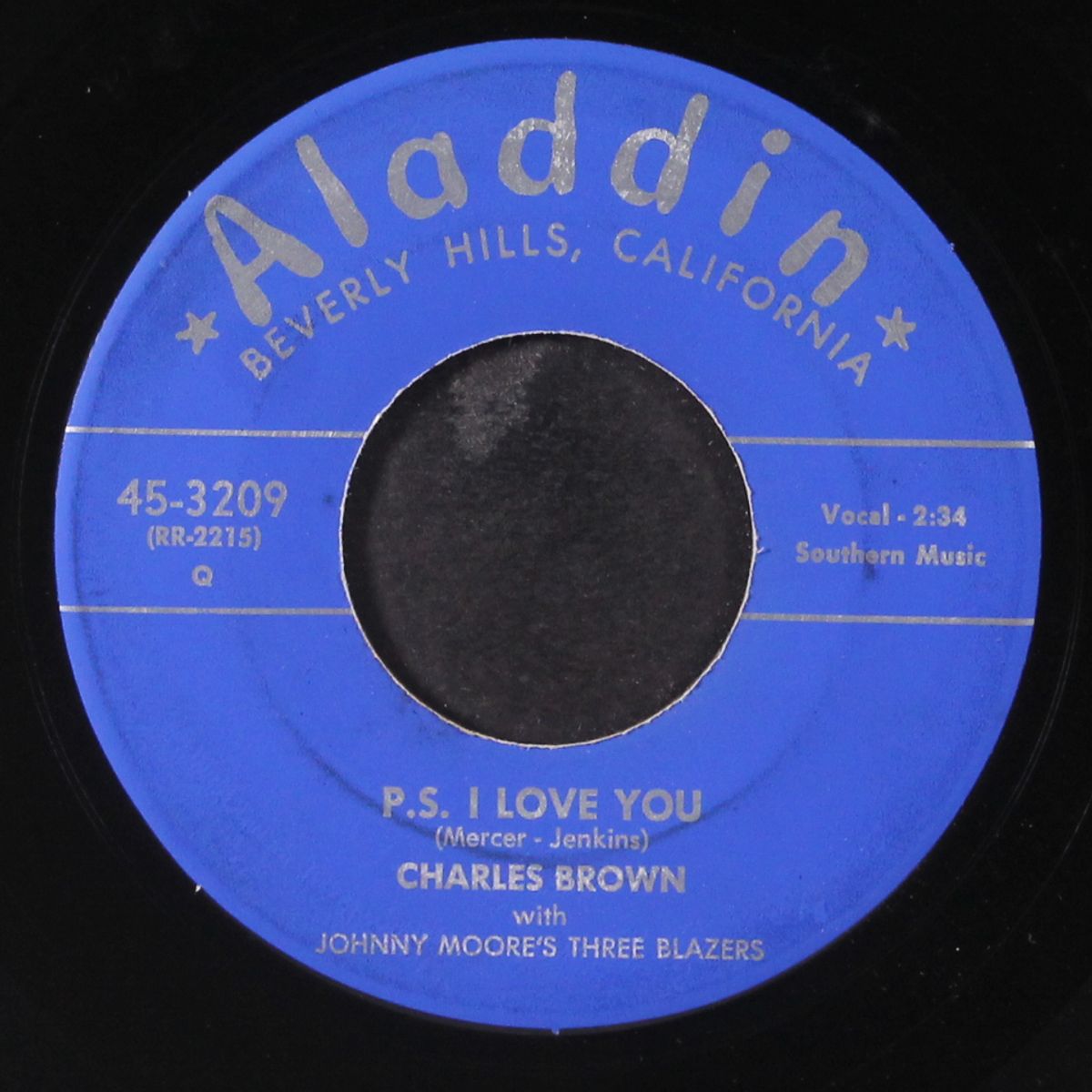 cryin' and driftin' blues / p.s. i love you by CHARLES BROWN
