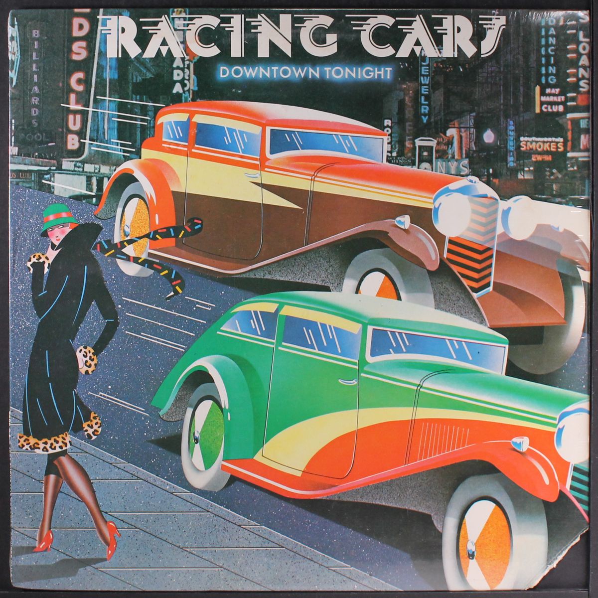 downtown tonight by RACING CARS