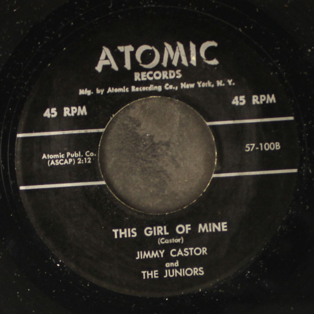 somebody mentioned your name / this girl of mine by JIMMY CASTOR & JUNIORS