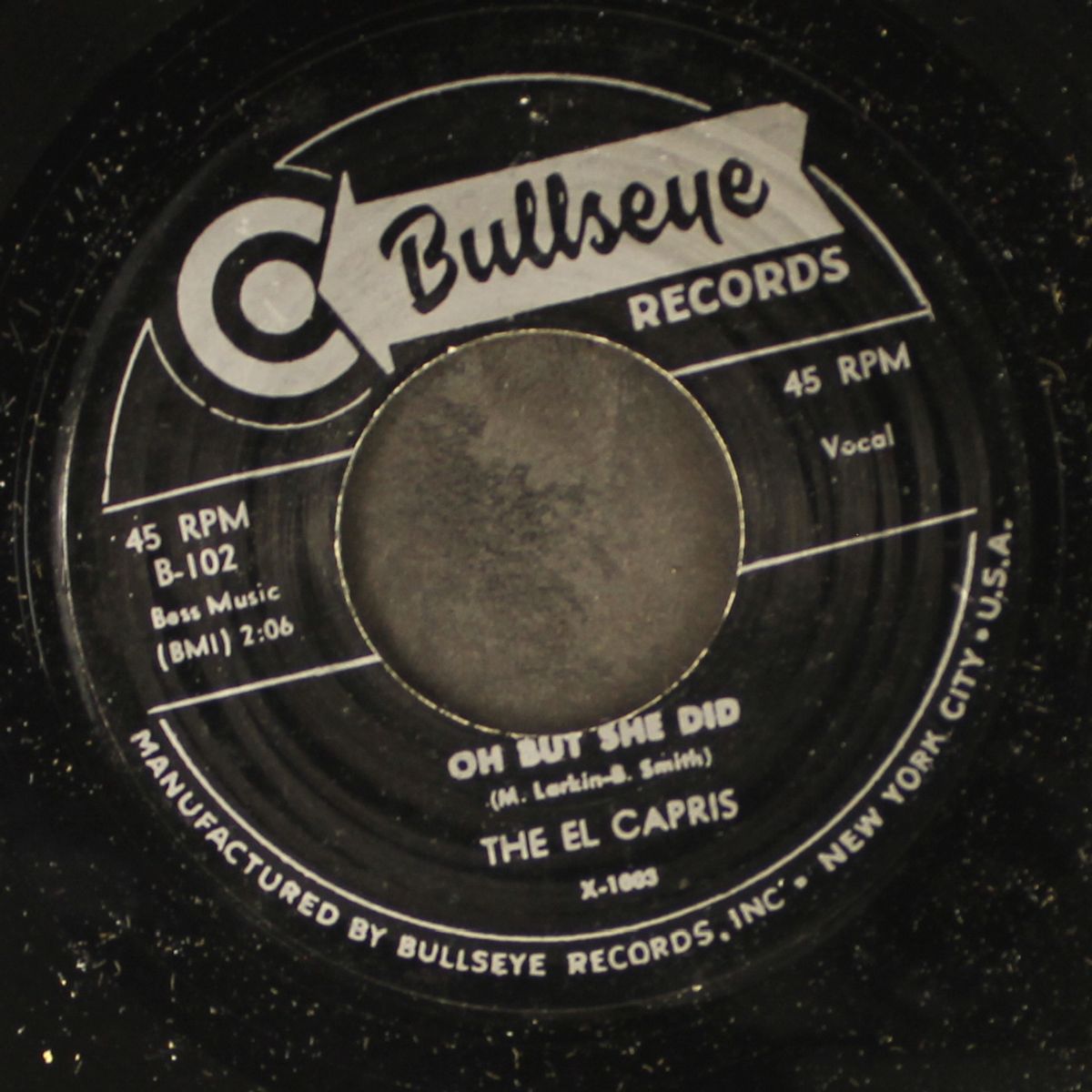 (shimmy, shimmy) ko ko wop / oh but she did by EL CAPRIS