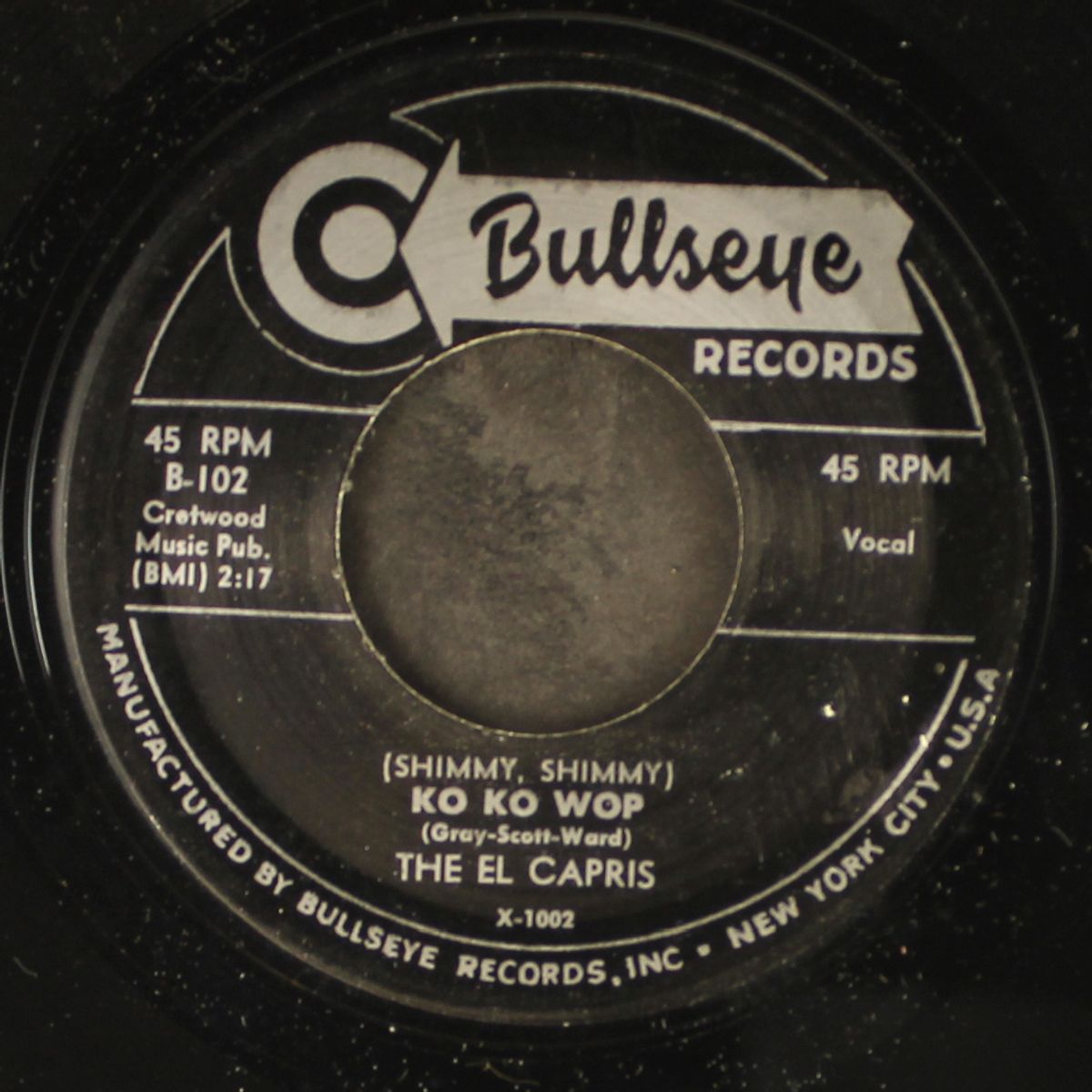 (shimmy, shimmy) ko ko wop / oh but she did by EL CAPRIS