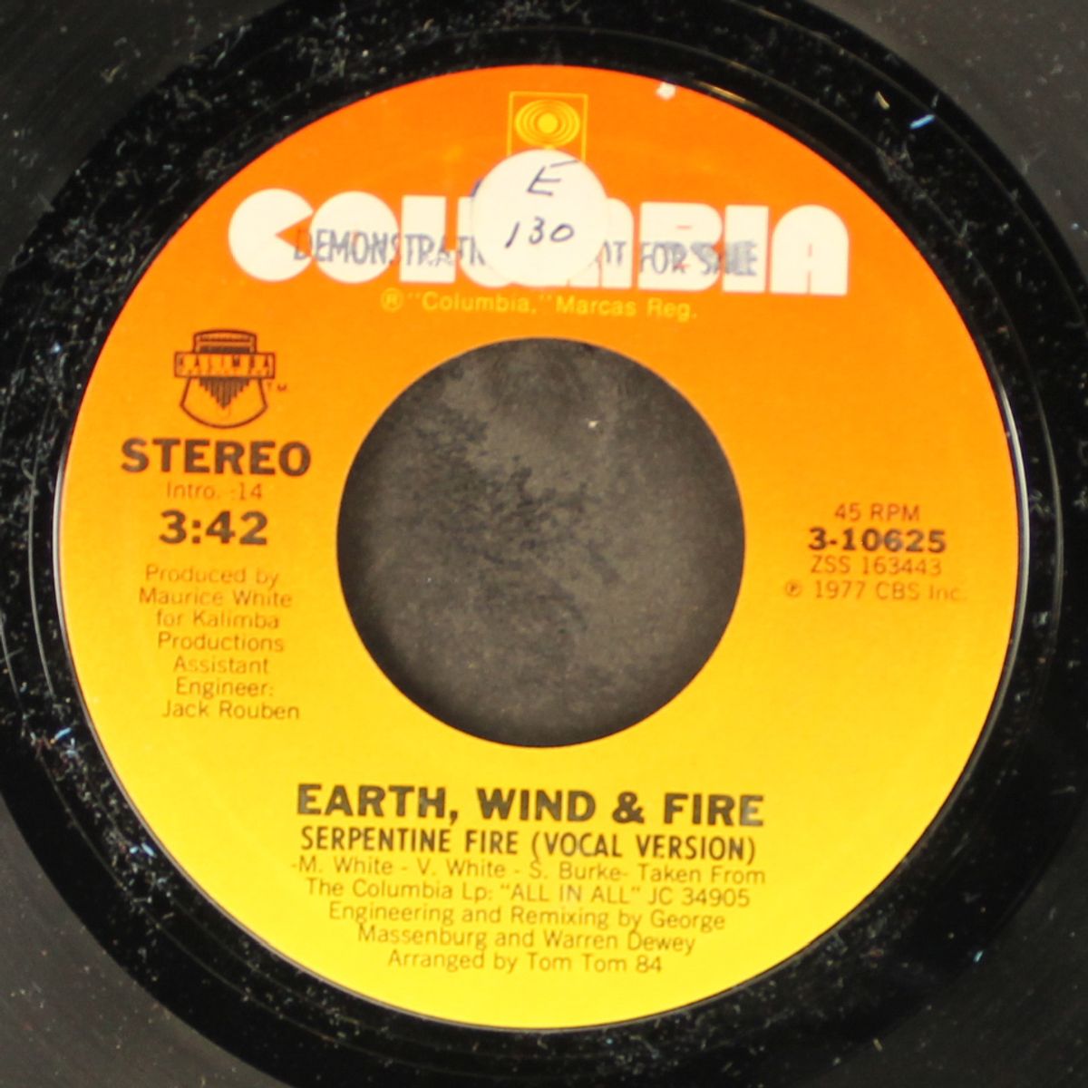 sepentine fire (vocal version) / instro by EARTH, WIND & FIRE