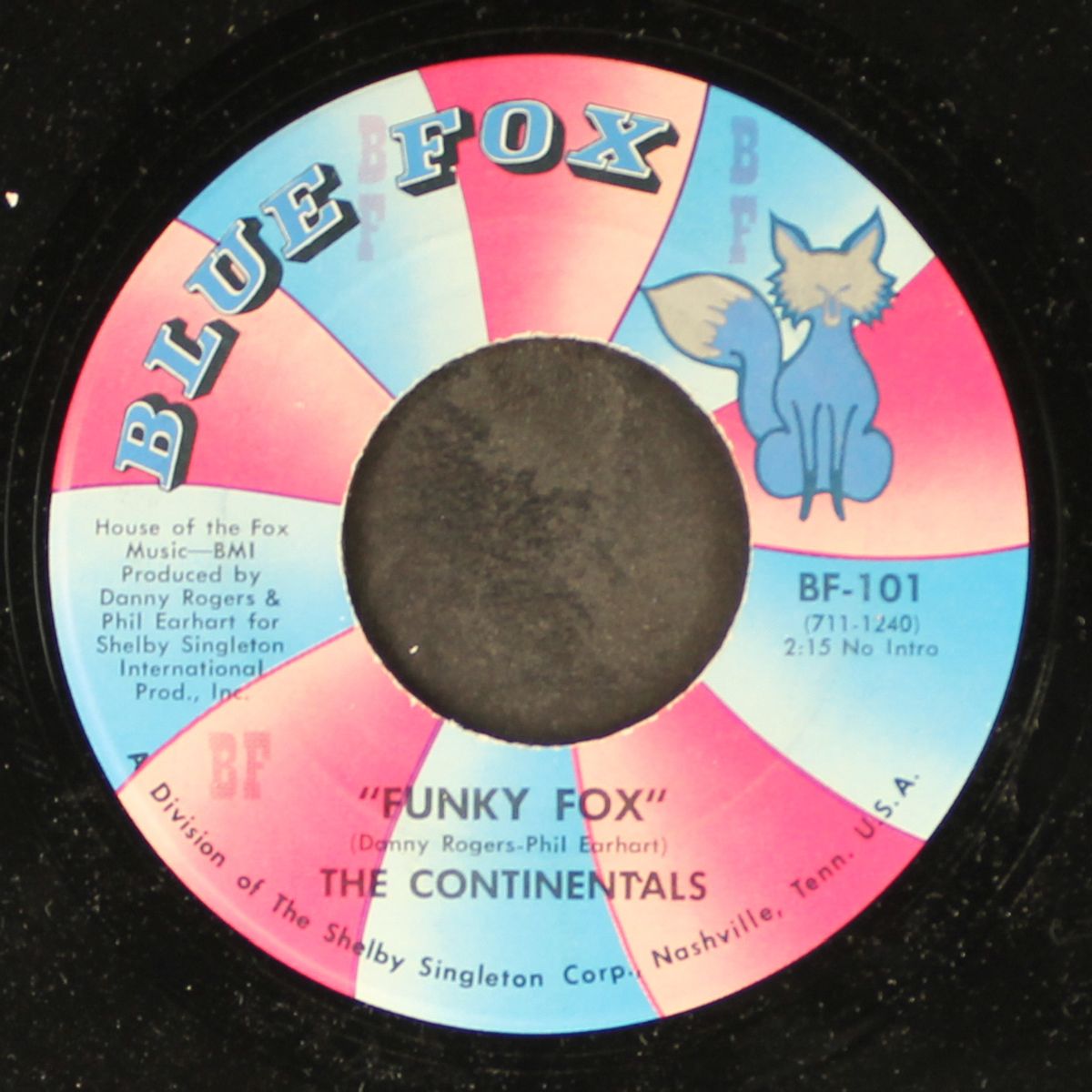 straight ahead / funky fox by CONTINENTALS