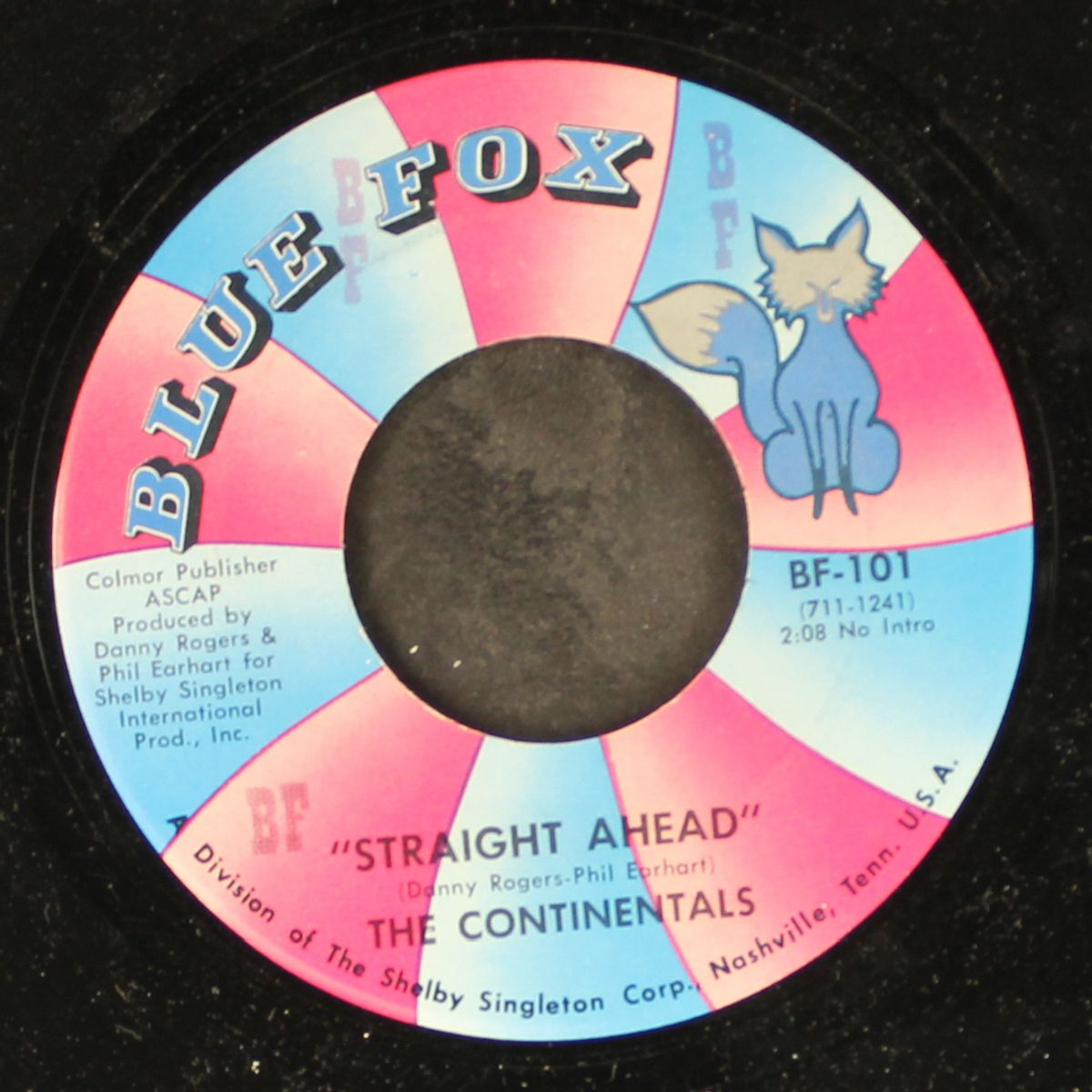 straight ahead / funky fox by CONTINENTALS