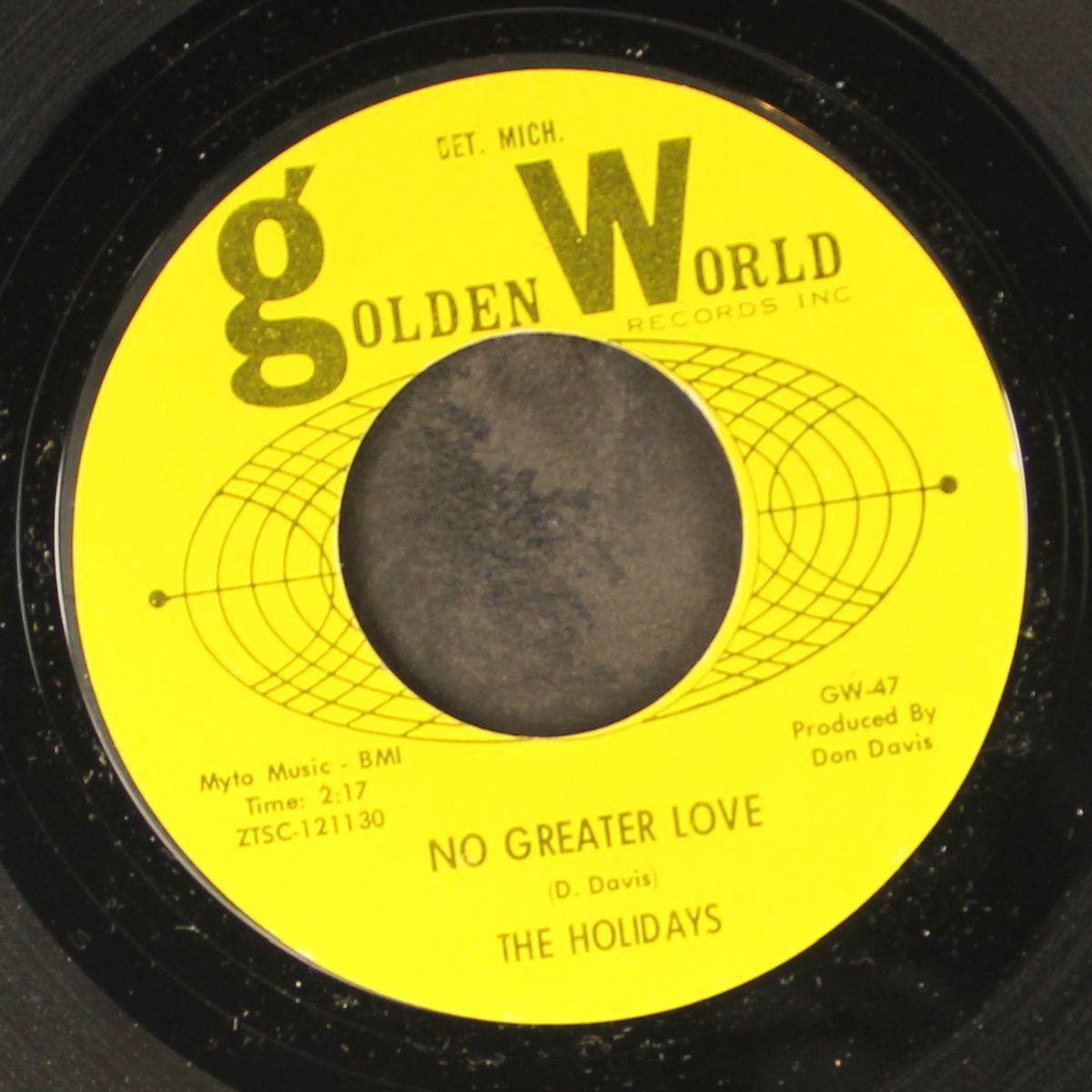 watch out girl / no greater love by HOLIDAYS