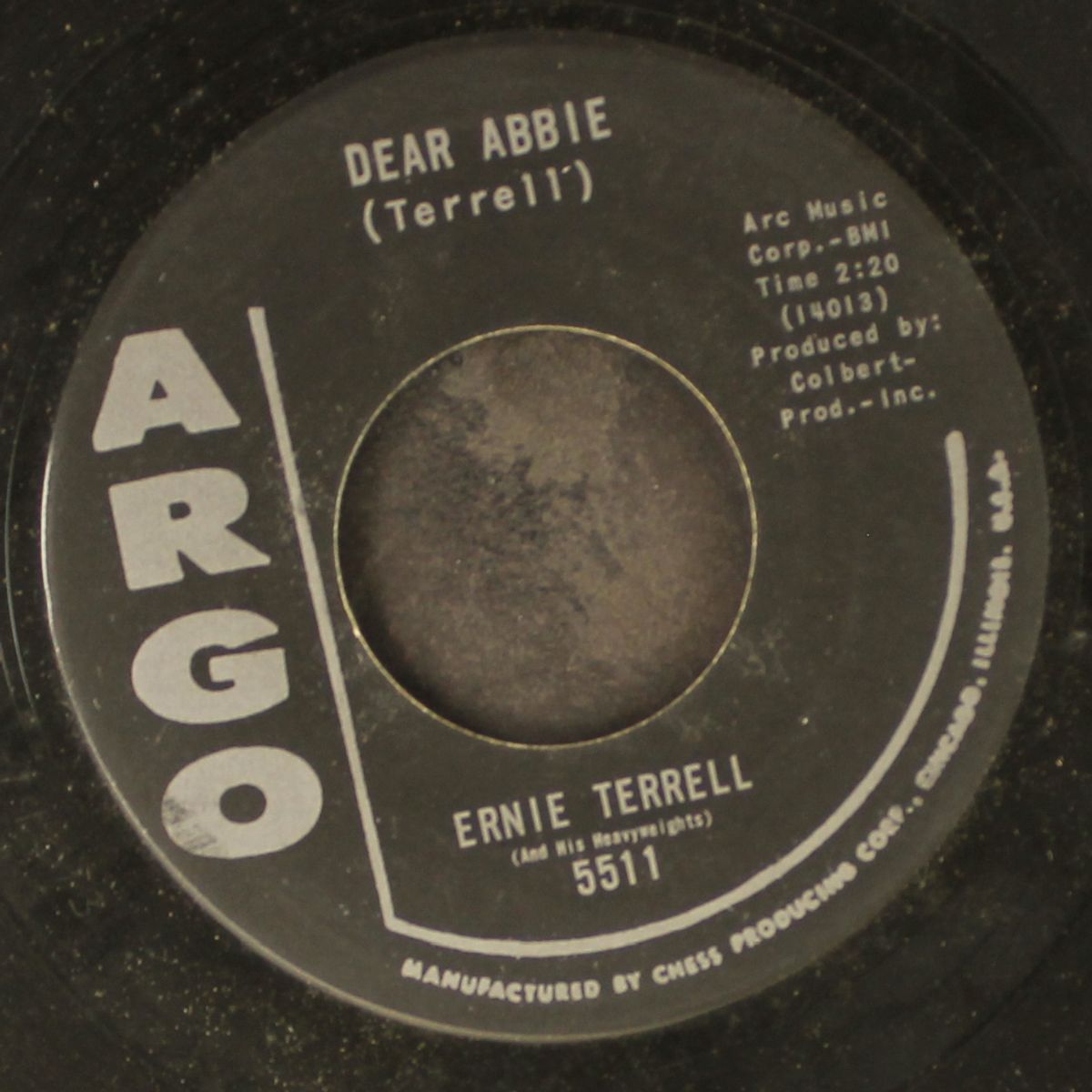 i can't wait / dear abbie by ERNIE TERRELL